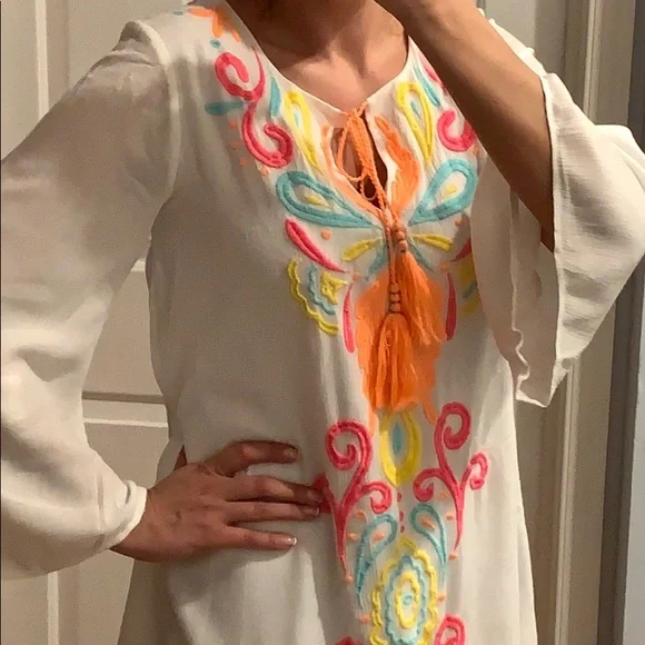 Lilly Pulitzer Long Sleeve Tunic Dress - Picture 2 of 7